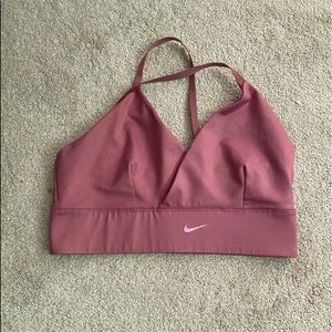 Nike Pink Crossback Sports Bra